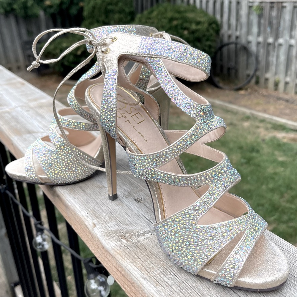 Jewelled Heels